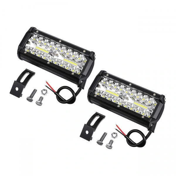 Set 2 Proiectoare 6.5 Inch, 120W, Rezistente la apa si praf 9-30V