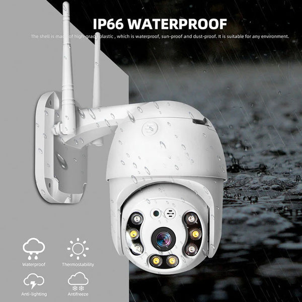Set 4 x Camera supraveghere WIFI,FULL HD,6MP,4K, senzor de miscare
