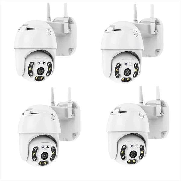 Set 4 x Camera supraveghere WIFI,FULL HD,6MP,4K, senzor de miscare