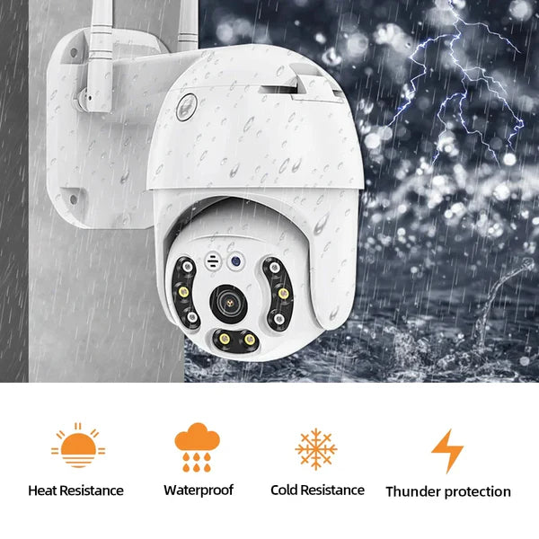 Set 4 x Camera supraveghere WIFI,FULL HD,6MP,4K, senzor de miscare