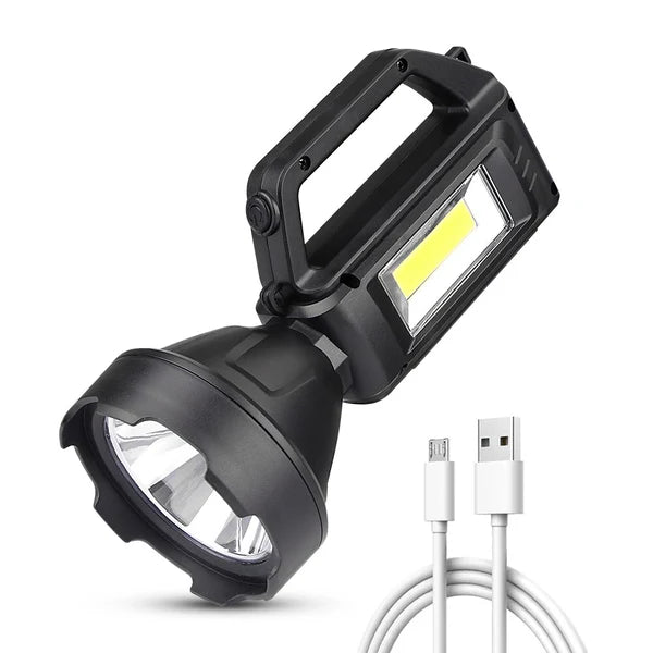 Lanterna cu LED,20 W rezistenta la apa, incarcare solara si USB,functie powerbank