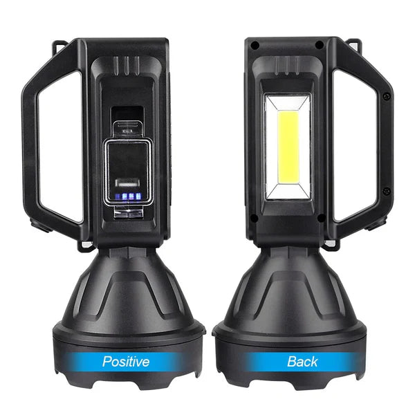 Lanterna cu LED,20 W rezistenta la apa, incarcare solara si USB,functie powerbank